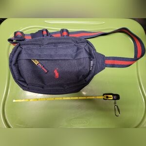 Polo by Ralph Lauren Navy Blue Crossbody/ Fanny Pack Bag